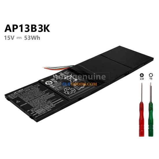 15V  53Wh  4 cells  Li-Polymer  Black