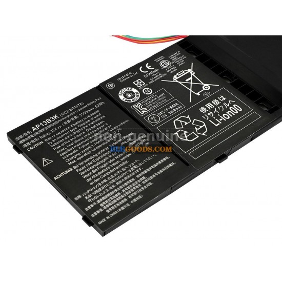 15V  53Wh  4 cells  Li-Polymer  Black