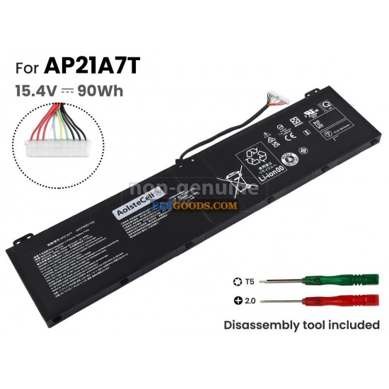 15.4V  90Wh  4 cells  Li-Polymer  Black