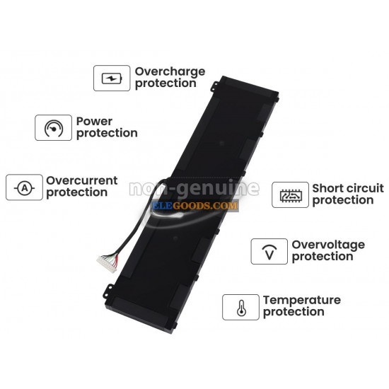 15.4V  90Wh  4 cells  Li-Polymer  Black