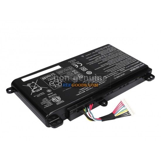 14.8V  5700mAh  8 cells  Li-ion  Black