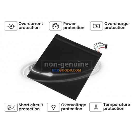 3.8V  17.2Wh  2 cells  Li-Polymer  Black