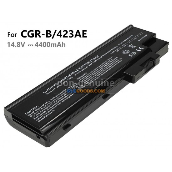 14.8V  4400mAh  8 cells  Li-ion  Black