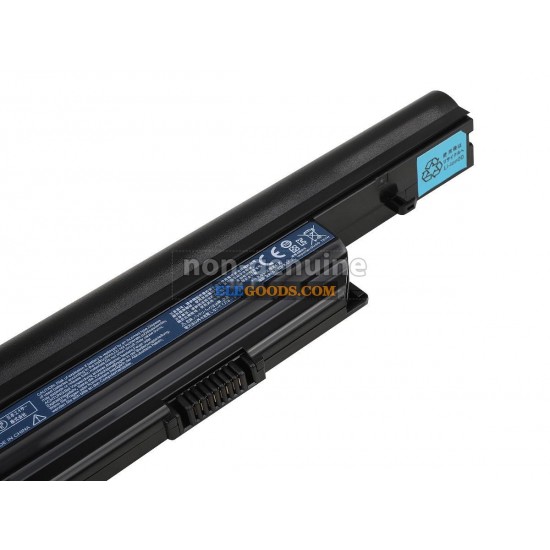 11.1V  4400mAh  6 cells  Li-ion  Black