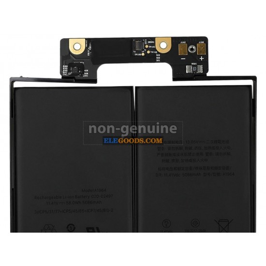 11.41V  58.0Wh  6 cells  Li-Polymer  Black