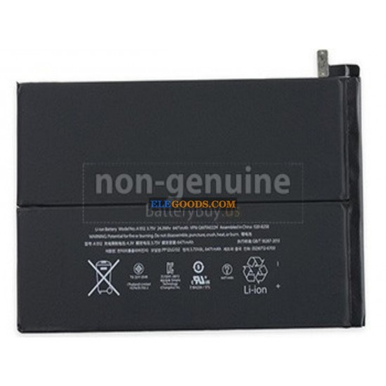 3.75V  6471mAh  1 cells  Li-Polymer  Black