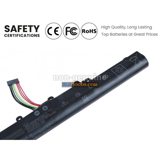 14.4V  44Wh  4 cells  Li-Polymer  Black