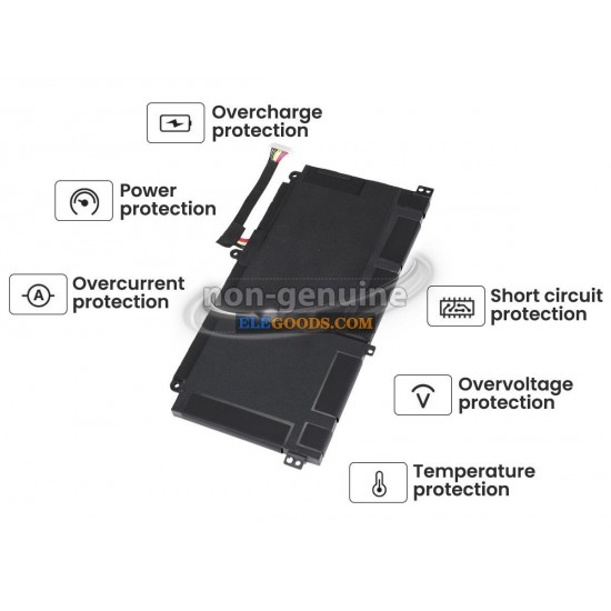 11.4V  48Wh  3 cells  Li-Polymer  Black