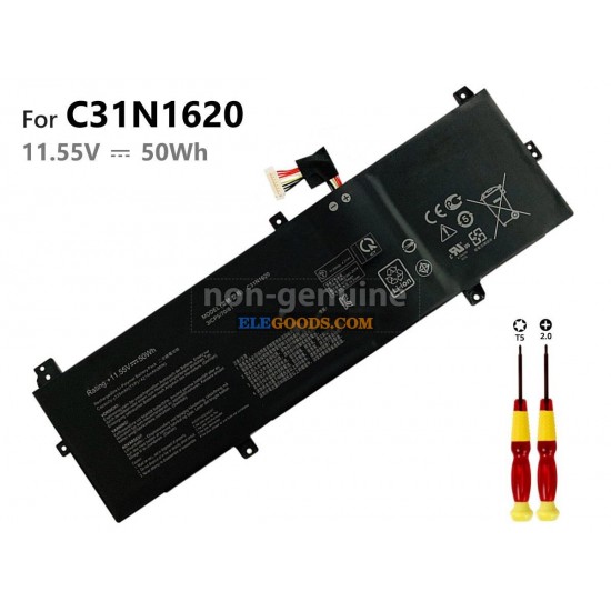 11.55V  50Wh  3 cells  Li-Polymer  Black
