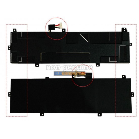 11.55V  50Wh  3 cells  Li-Polymer  Black