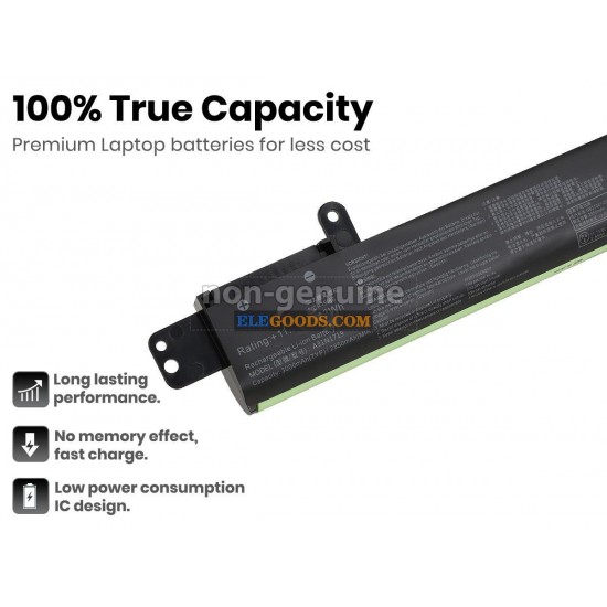 11.1V  33Wh  3 cells  Li-ion  Black