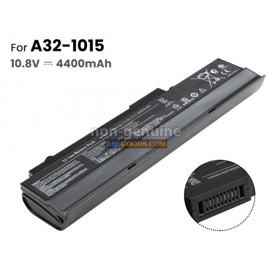 10.8V  4400mAh  6 cells  Li-ion  Black