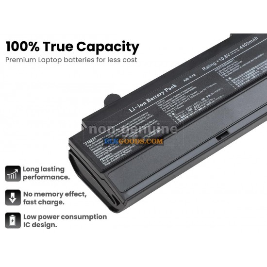 10.8V  4400mAh  6 cells  Li-ion  Black