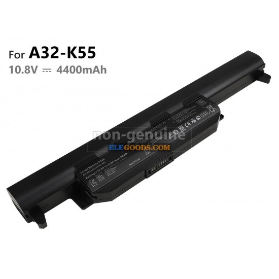 10.8V  4400mAh  6 cells  Li-ion  Black
