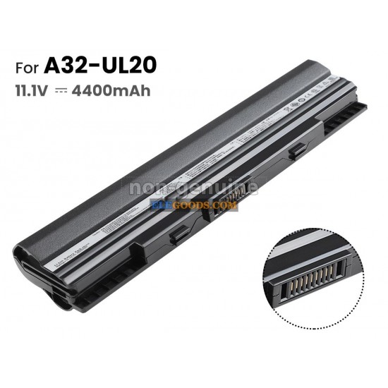 11.1V  4400mAh  6 cells  Li-ion  Black