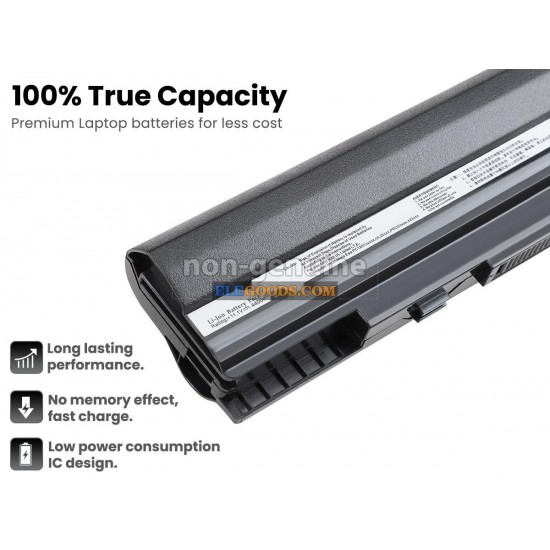 11.1V  4400mAh  6 cells  Li-ion  Black