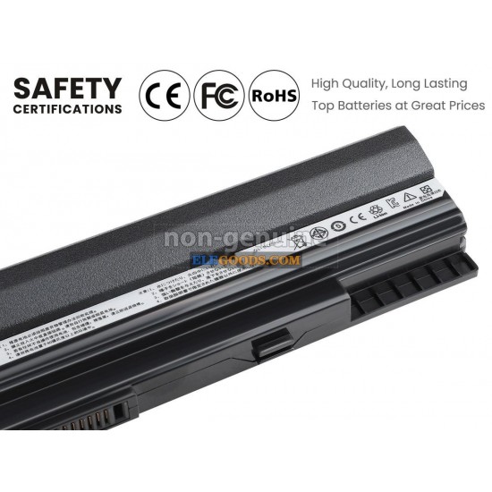 11.1V  4400mAh  6 cells  Li-ion  Black