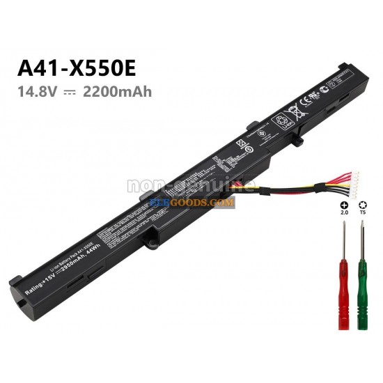 14.8V  2200mAh  4 cells  Li-ion  Black
