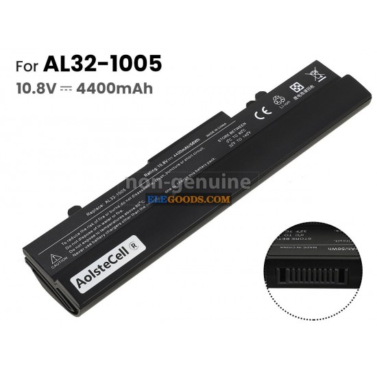 10.8V  4400mAh  6 cells  Li-ion  Black