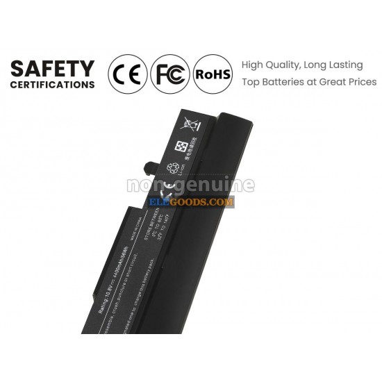 10.8V  4400mAh  6 cells  Li-ion  Black
