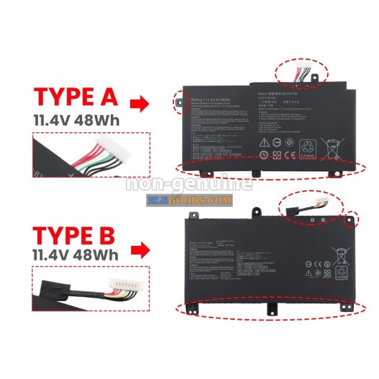 11.4V  48Wh  3 cells  Li-Polymer  Black