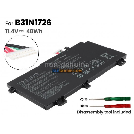 11.4V  48Wh  3 cells  Li-Polymer  Black