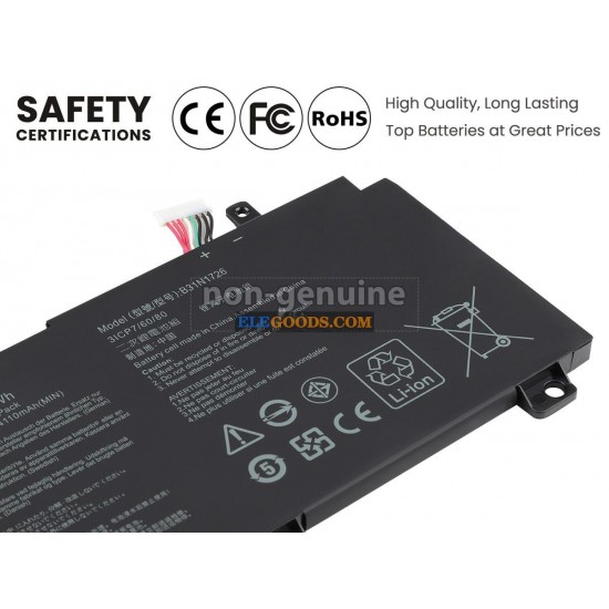 11.4V  48Wh  3 cells  Li-Polymer  Black