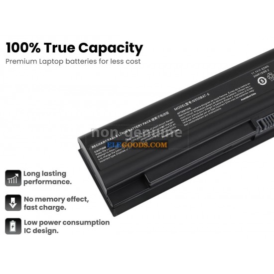 11.1V  62Wh  6 cells  Li-ion  Black