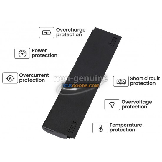 11.1V  62Wh  6 cells  Li-ion  Black