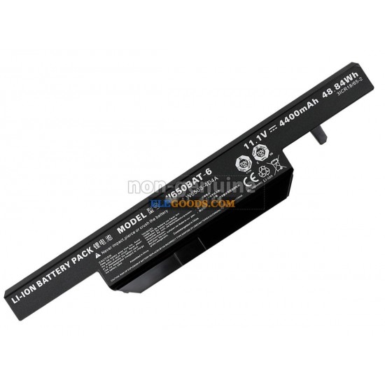 10.8V  4400mAh  6 cells  Li-ion  Black