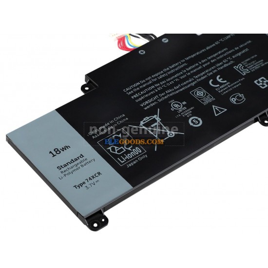 11.1V  31Wh  3 cells  Li-Polymer  Black
