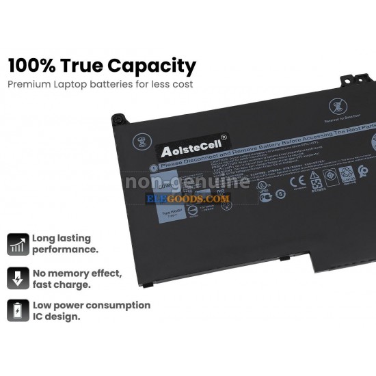 7.6V  60Wh  4 cells  Li-Polymer  Black