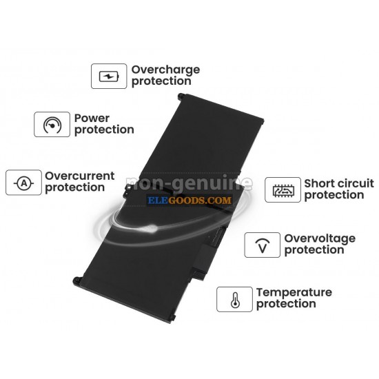 7.6V  60Wh  4 cells  Li-Polymer  Black