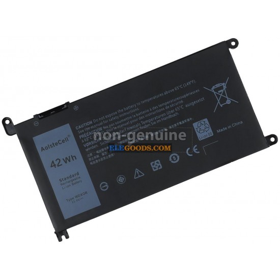 11.4V  42Wh  3 cells  Li-Polymer  Black