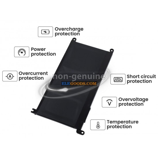 11.4V  42Wh  3 cells  Li-Polymer  Black