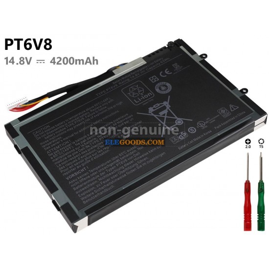 14.8V  4200mAh  8 cells  Li-ion  Black