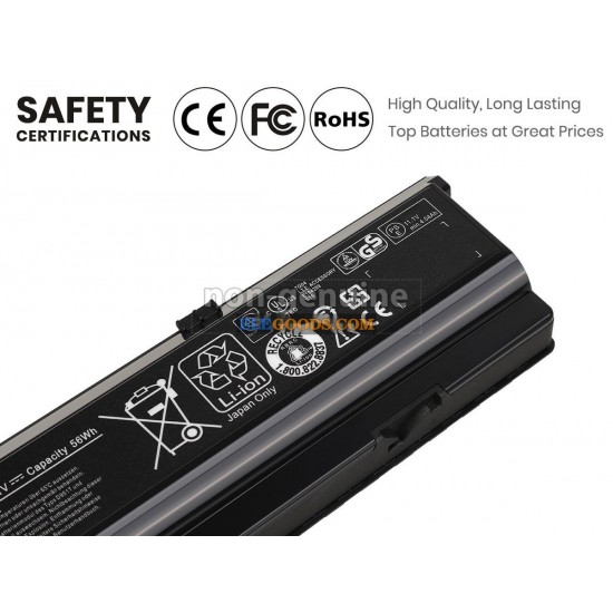 11.1V  56Wh  6 cells  Li-ion  Black