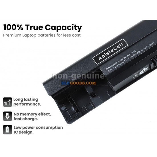 11.1V  4400mAh  6 cells  Li-ion  Black