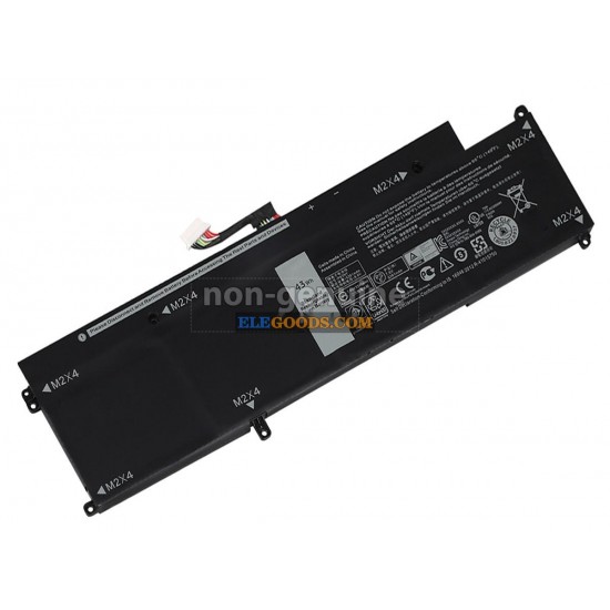 7.6V  43Wh  4 cells  Li-Polymer  Black