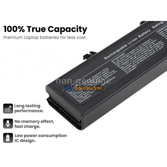 11.1V  4400mAh  6 cells  Li-ion  Black