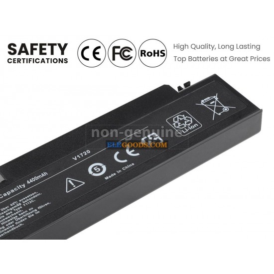 11.1V  4400mAh  6 cells  Li-ion  Black