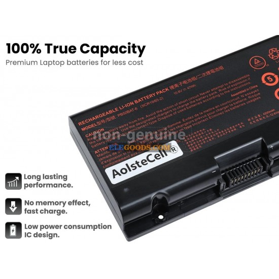 11.1V  62Wh  6 cells  Li-ion  Black
