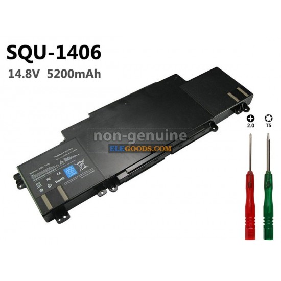 14.8V  5200mAh  8 cells  Li-ion  Black
