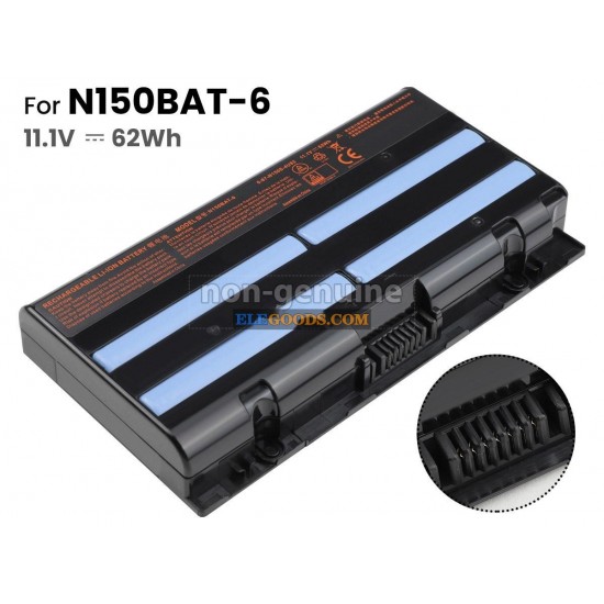 11.1V  62Wh  6 cells  Li-ion  Black