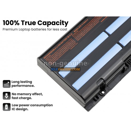 11.1V  62Wh  6 cells  Li-ion  Black