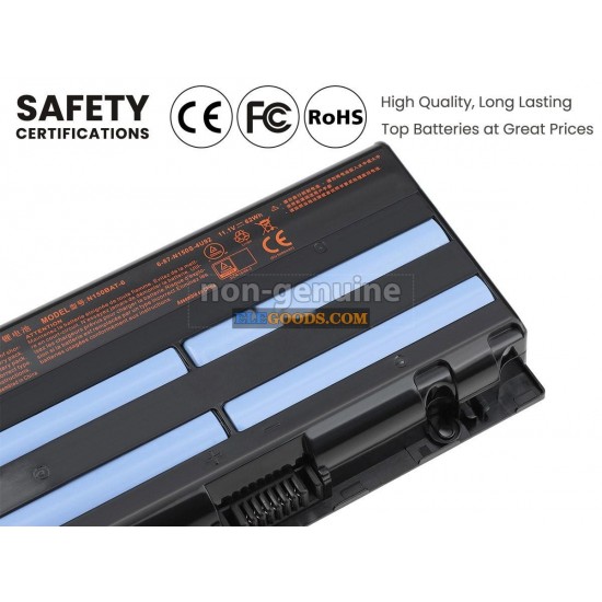 11.1V  62Wh  6 cells  Li-ion  Black