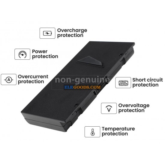 11.1V  62Wh  6 cells  Li-ion  Black