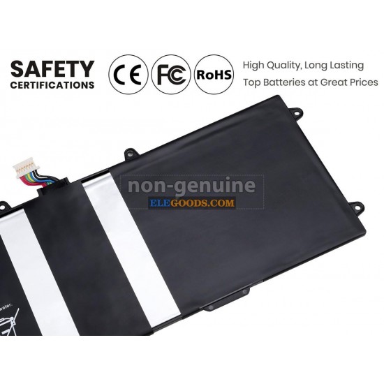 3.7V  25.9Wh  2 cells  Li-Polymer  Black