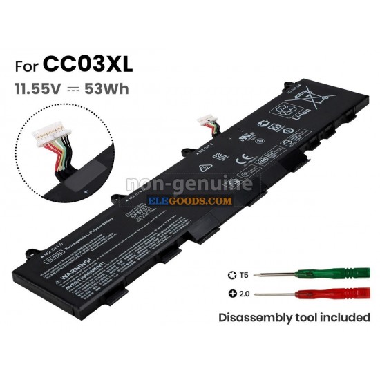 11.55V  53Wh  3 cells  Li-Polymer  Black