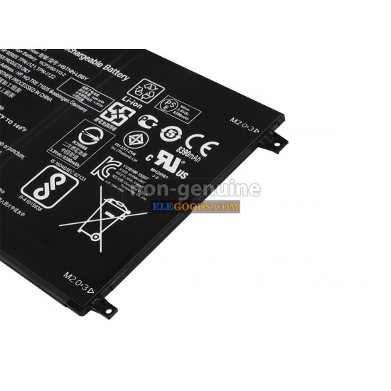 3.8V  33Wh  2 cells  Li-Polymer  Black